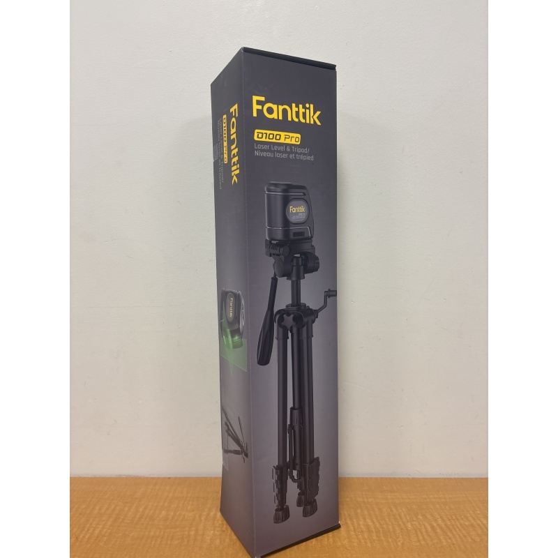 LG2 ts Fanttik D100 pro laser level & tripod new- box opened to check