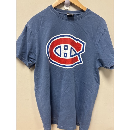 Bin8 ts Canadiens men’s medium blue t shirt
