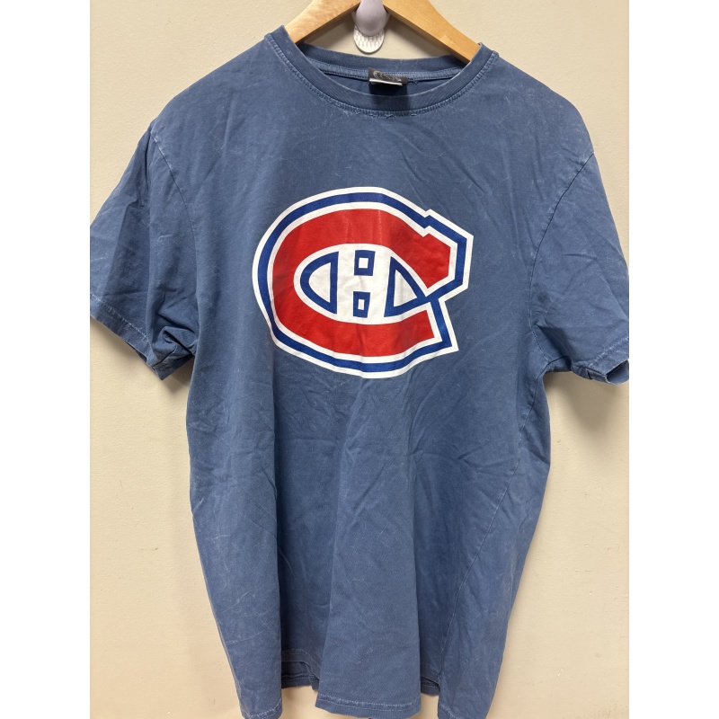 Bin8 ts Canadiens men’s medium blue t shirt