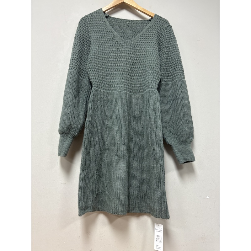Bin100 ts Cupshe women’s XS green sweater dress new
