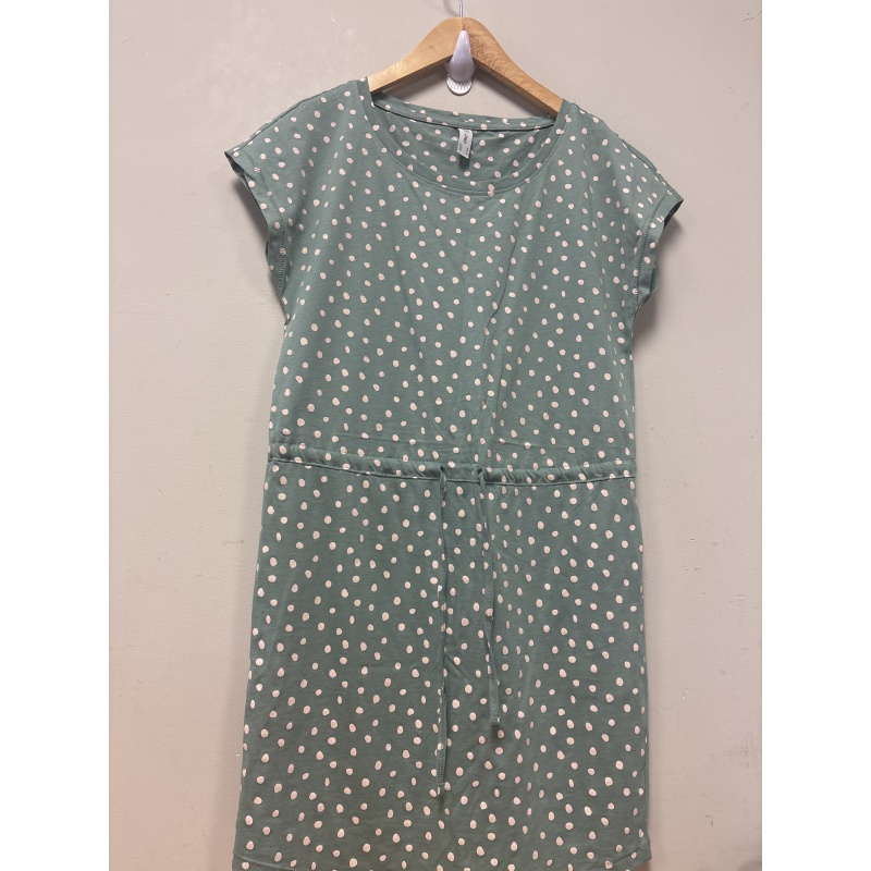 Bin101 ts Only women’s small green polkadot dress