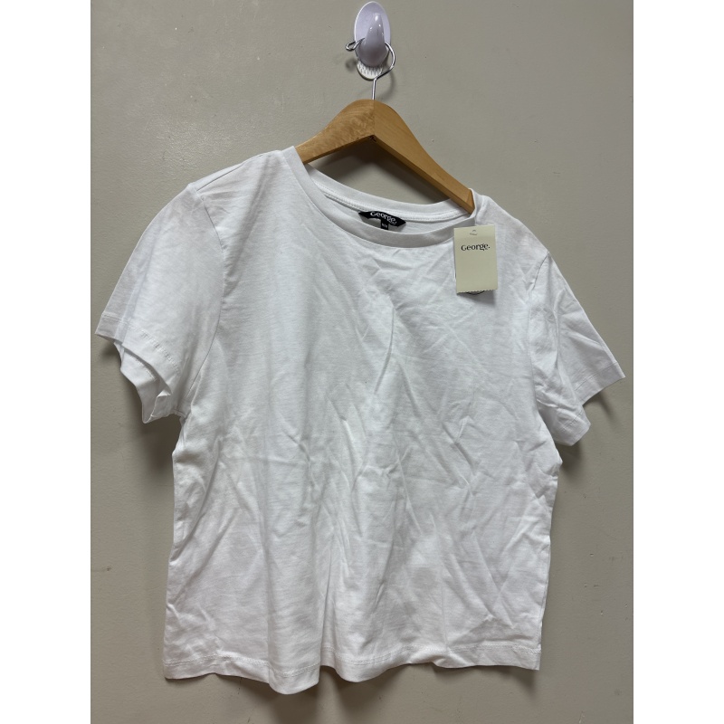 Bin10 ts Women’s medium boxy fit white t shirt new
