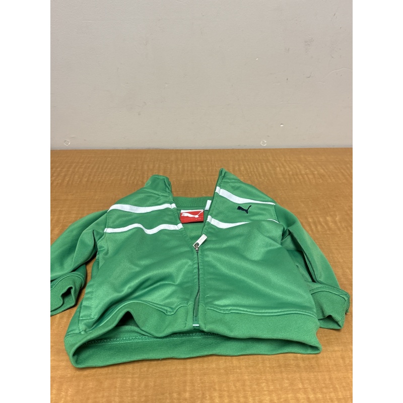 Bin86 DK Puma 6-9mo green zip up