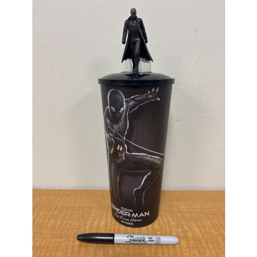 Bin13 ts Spider-Man Far From Home collectible movie cup with figure topper