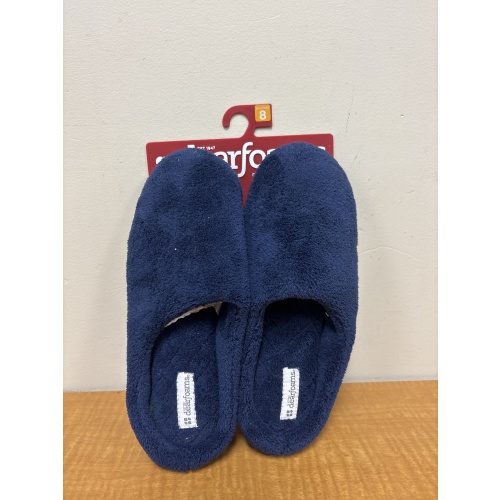 Bin13 ts adult Size 8 blue slippers new