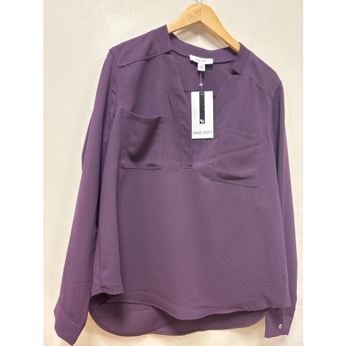 Bin56 ts Nine West women’s medium purple top new