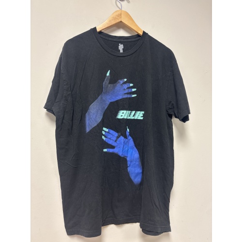 Bin72 ts Billie Eilish adult XL black t shirt