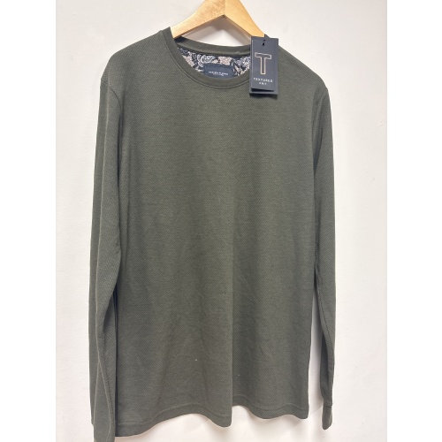 Bin42 ts Denim&Flower men’s medium green shirt new