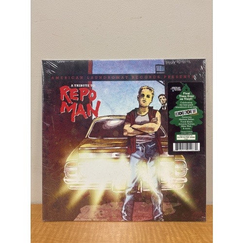 Bin43 ts A Triute to Repo Man hand pressed on glow in the dark vinyl: sealed