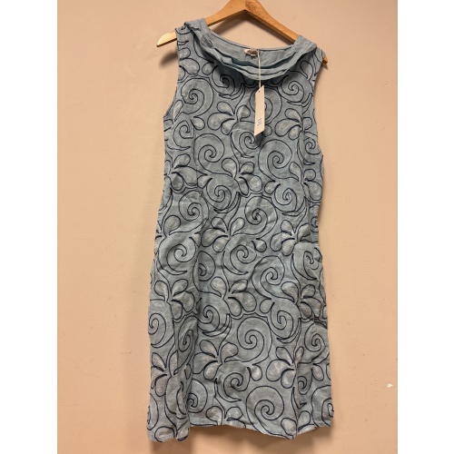 Bin45 ts Lina Tomei women’s medium light blue dress new