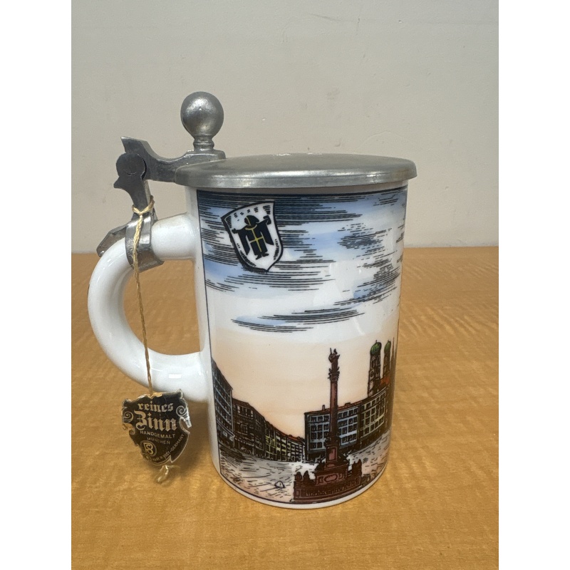 Bin48 ts Munich City Hall stein (wrapped in bag)