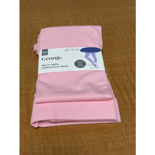 Bin51 ts Girl’s 10-12 pink dance tights new