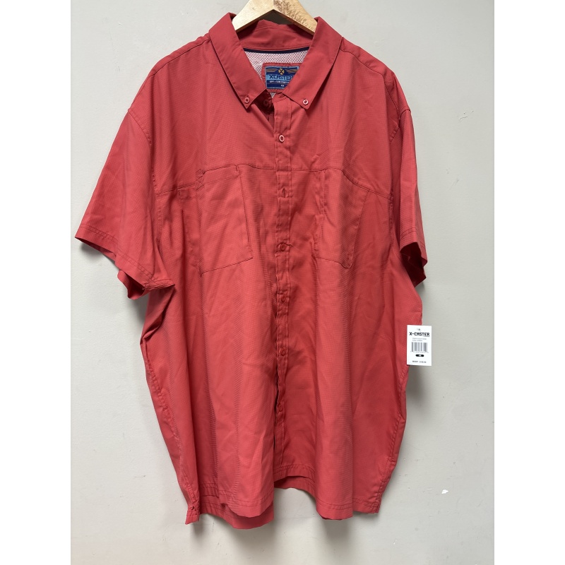 Bin51 ts X-Caster men’s 4X red t shirt new