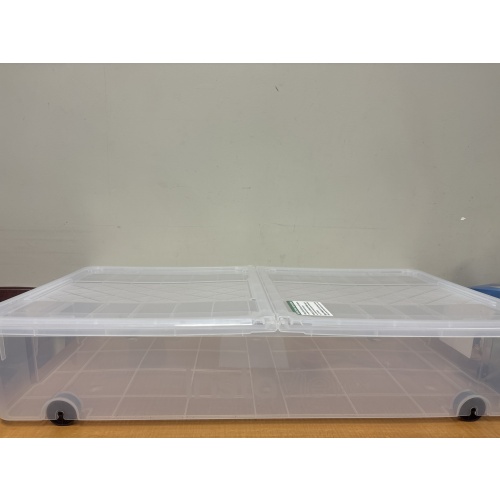 LG4 ts InstaView under bed storage bin with wheels