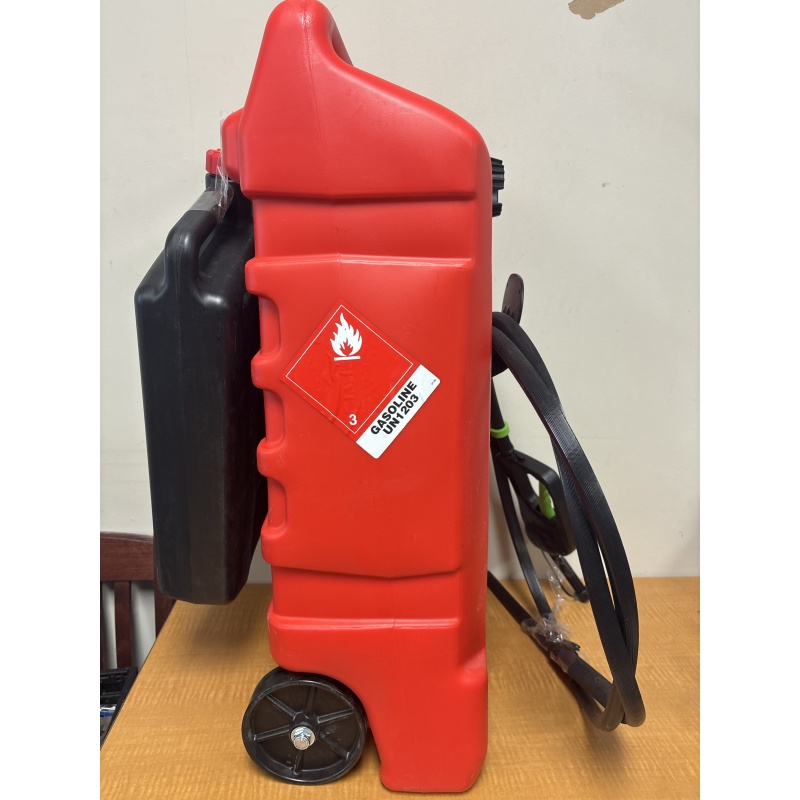 LGF ts Sceptre Flo n Go Duramax portable gas can - appears unused. MSRP:$139.99
