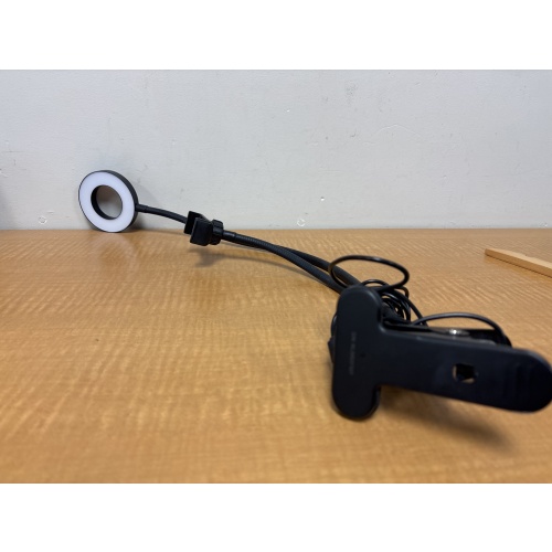 Bin59 ts Clip LED ring light with phone mount
