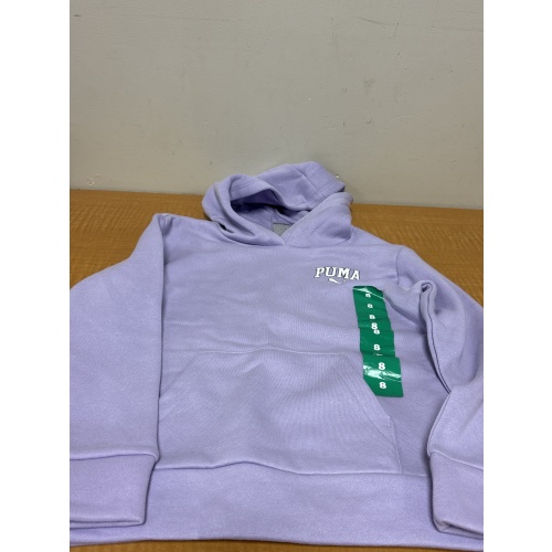 Bin74 ts New Puma girls 8 purple hoodie