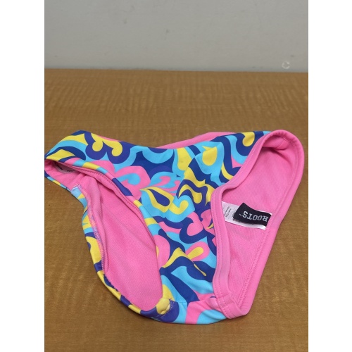 Bin34 ts Roots girls small 6 multicolour swim bottoms new