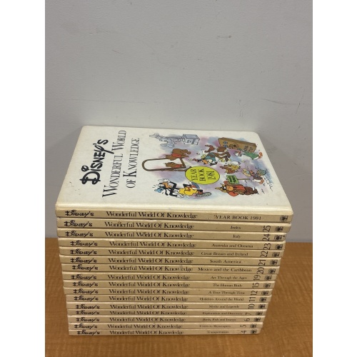 LG7 ts Disney’s Wonderful World of Knowledge books- see description