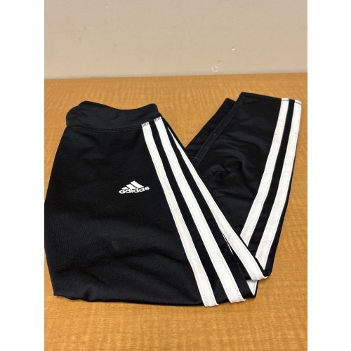 Bin34 ts Adidas girls medium 10/12 black track pants