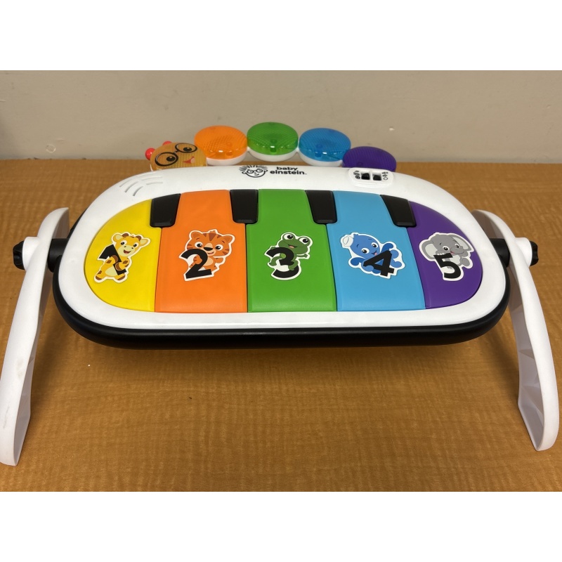 LG6 ts Baby Einstein 4-in-1 Kickin' Tunes Music & 4 Languages Piano for Play Gym TESTED