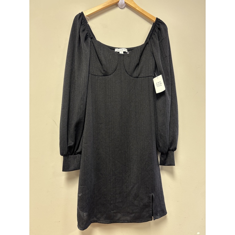 Bin90 ts New And Now This women’s small black sparkly dress