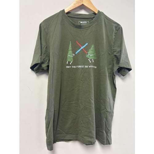 Bin90 ts Mountain Warehouse men’s medium green t shirt