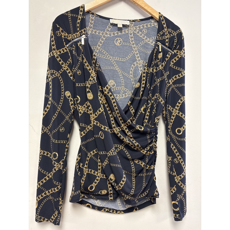 Bin90 ts Michael Kors women’s medium black with gold top