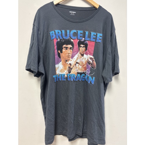 Bin38 ts Bruce Lee men’s XXL dark grey t shirt