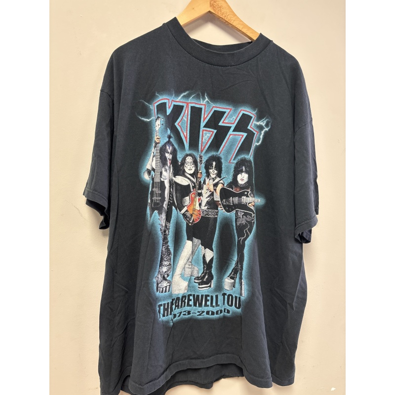 Bin40 ts KISS men’s XXL black t shirt
