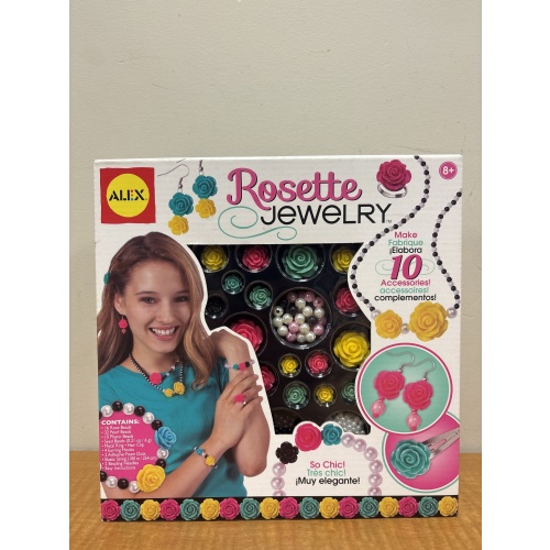 Bin31 ts Rosette Jewlery kit makes 10 accessories new