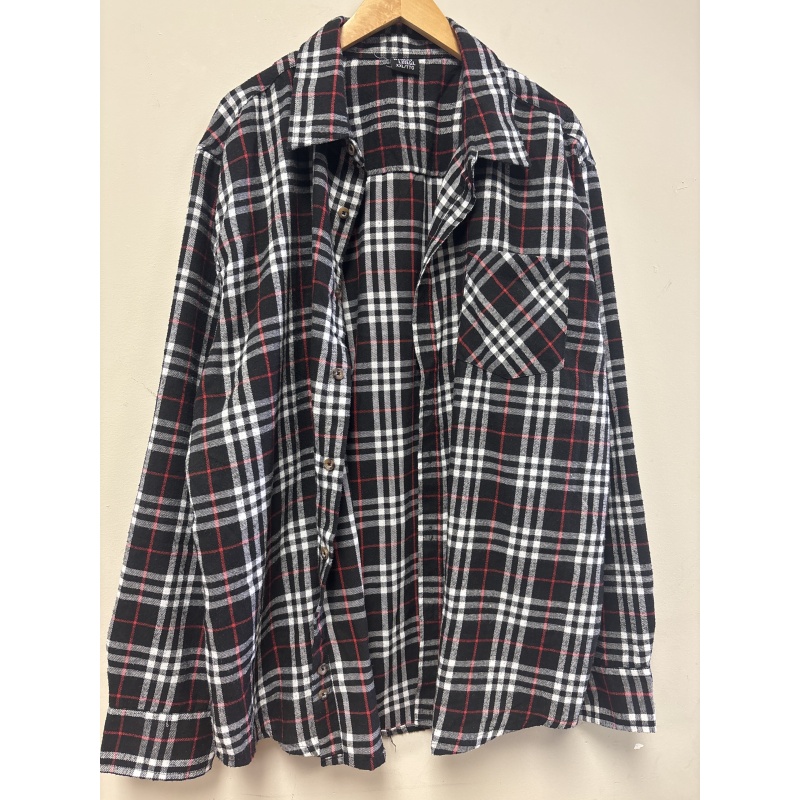 Bin31 ts Street Legal men’s XXL black/white/red plaid shirt