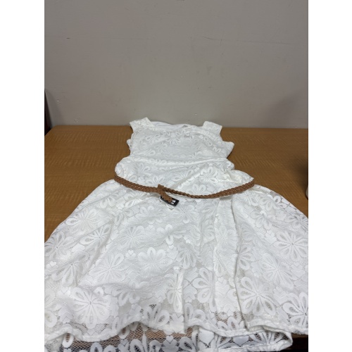 Bin29 ts Place girls XXL 16 white dress