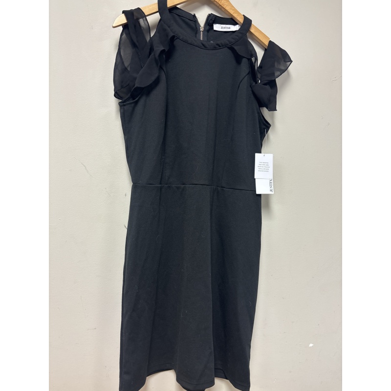 Bin29 ts New JustFab women's XXL black dress