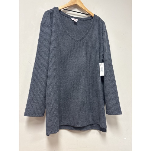 Bin29 ts New Joe Fresh women’s XL grey top
