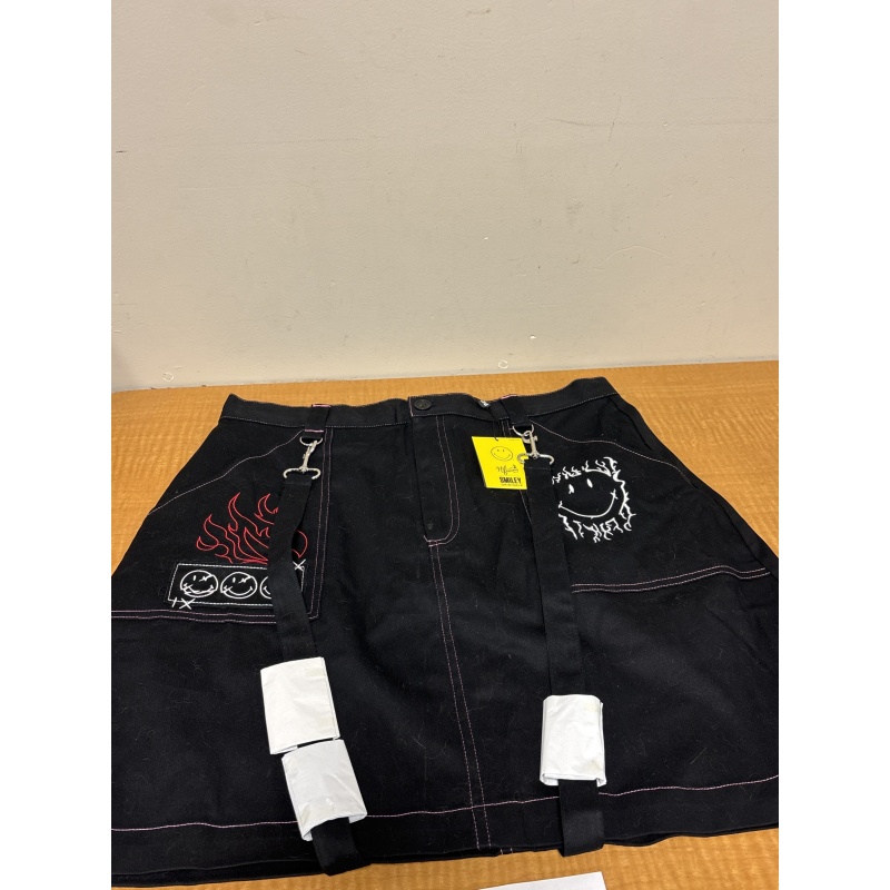 Bin29 ts New Hell Bunny Smiley Originals women’s XL black skirt