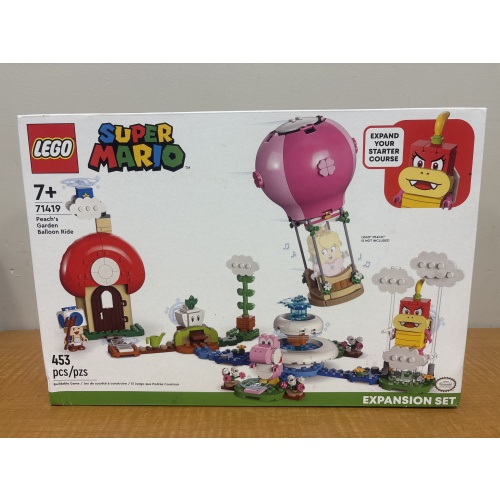 Bin6 ts Super Mario Peach’s Garden Balloon Ride expansion set- new
