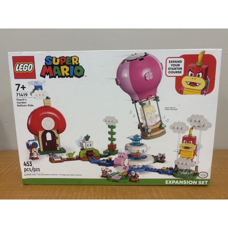 Bin6 ts Super Mario Peach’s Garden Balloon Ride expansion set- new
