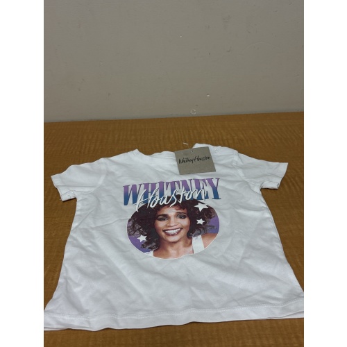Bin6 ts Whitney Houston 12-18mo white t shirt new