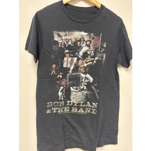 Bin6 ts Bob Dylan & The Band men’s small black t shirt