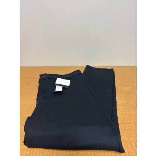 Bin33 ts New Calvin Klein women’s 16 black pants