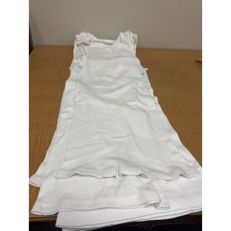 Bin33 ts women’s medium white long tank tops 6 included