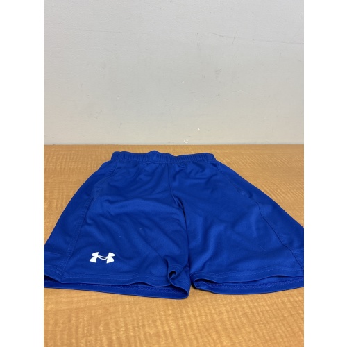 Bin33 ts Underarmour youth medium loose blue shorts