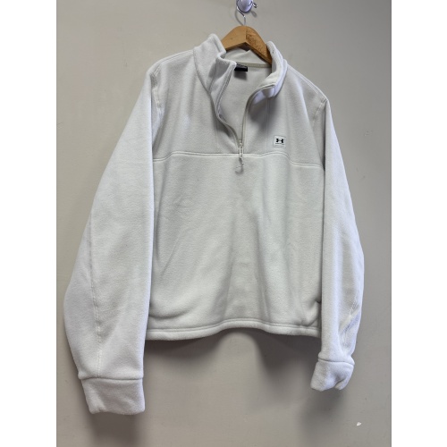 Bin10 ts Underarmour men’s 2XL white sweater
