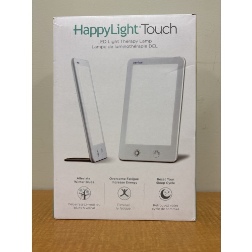 LG6 ts HappyLight Touch LED light therapy lamp new- box opened to check