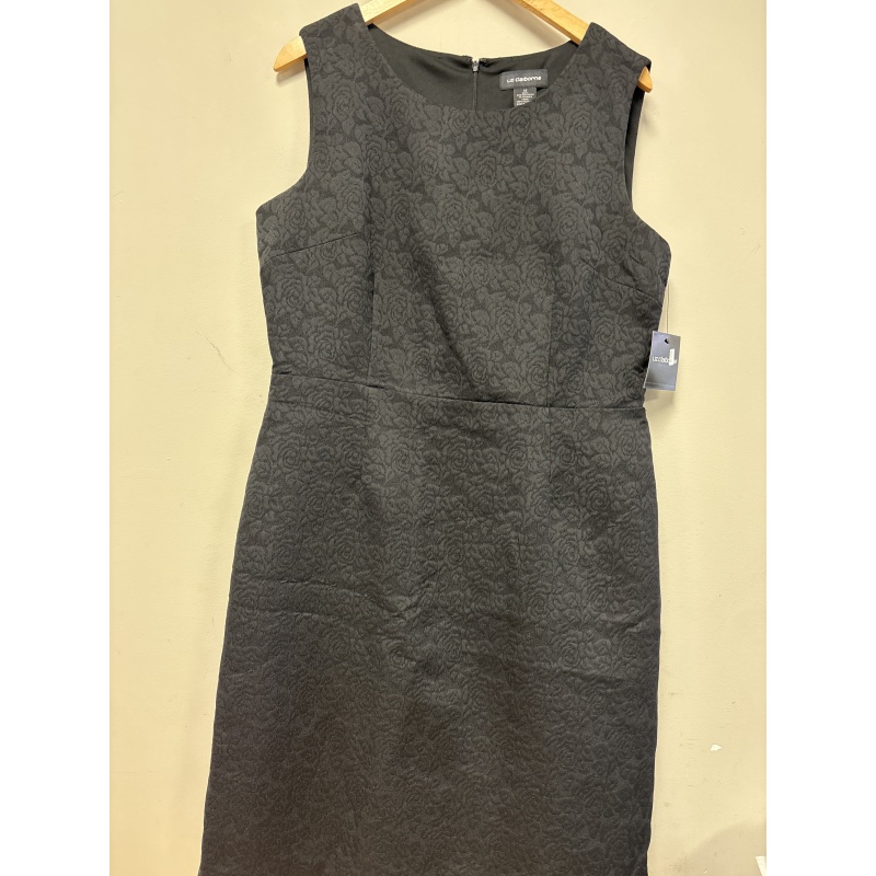 Bin10 ts Liz Claiborne women’s 12 black dress new