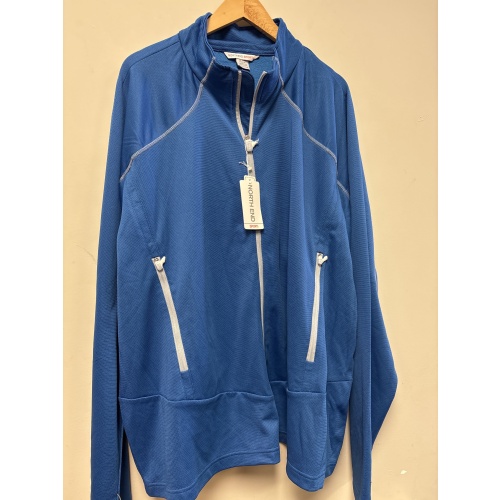 Bin35 ts New North End Sport men’s 3XL blue zip up