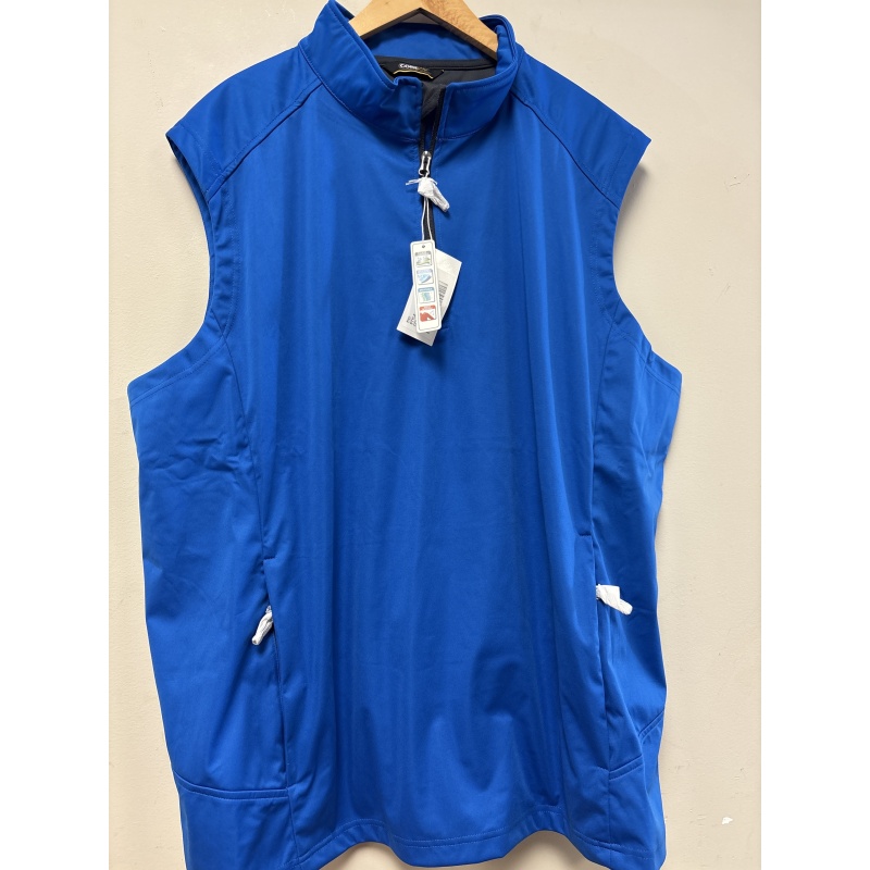 Bin35 ts New Core 365 men’s 3XL blue knit shell vest new
