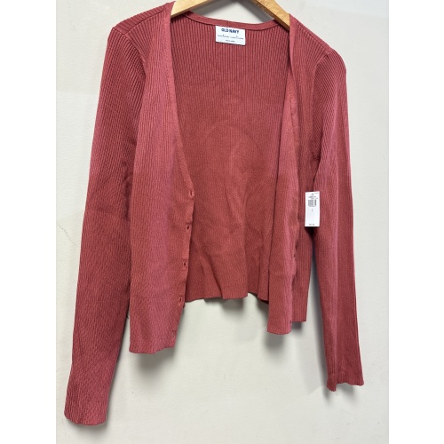 Bin35 ts New Old Navy women’s large salmon cardigan