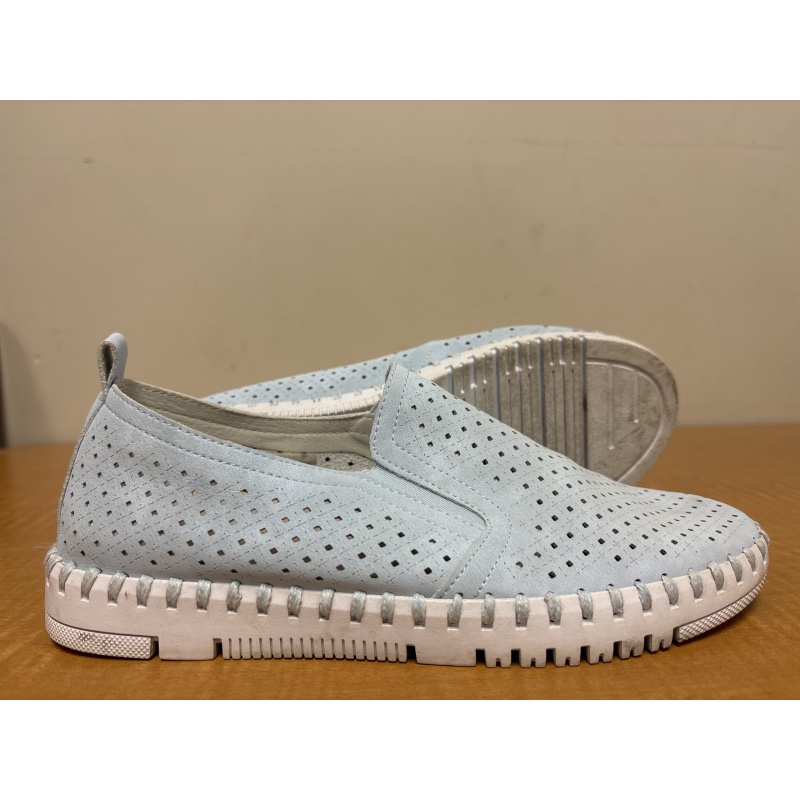Bin93 ts Spring Step women’s 6 light blue shoes